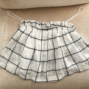 NWOT. Zara flow crop top